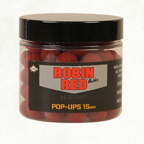 Plaukiantys Boiliai Dynamite Robin Red Foodbait Pop Ups-Dynamite