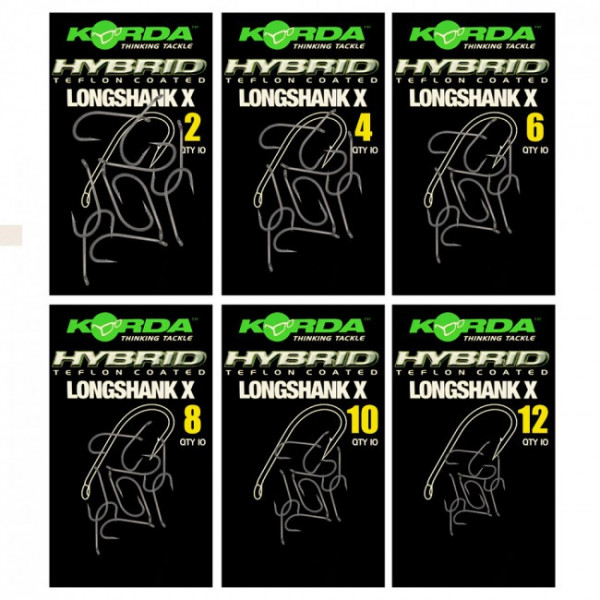 Hooks KORDA Long Shank X