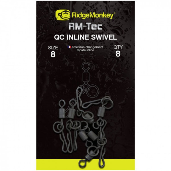 RidgeMonkey RM-Tec Quick Change Inline Swivel-RidgeMonkey