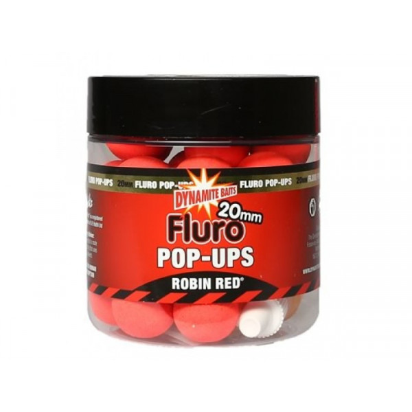 Plaukiantys Boiliai Dynamite Robin Red Fluro Pop-Ups-Dynamite