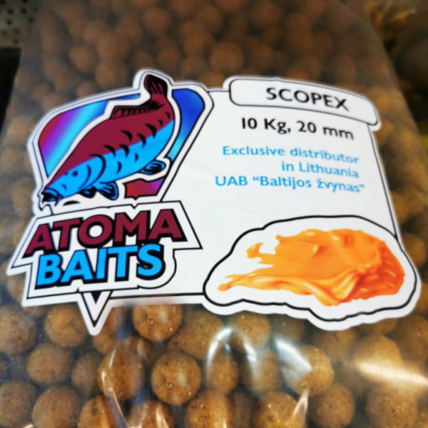 Boiliai ATOMA BAITS Scopex-ATOMA BAITS