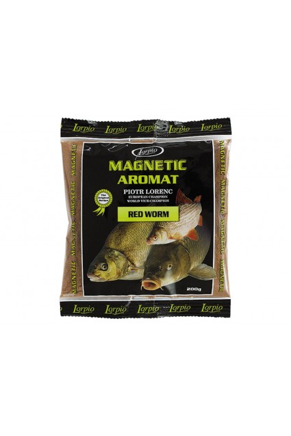Dry additive LORPIO Magnetic Red Worm 200 g