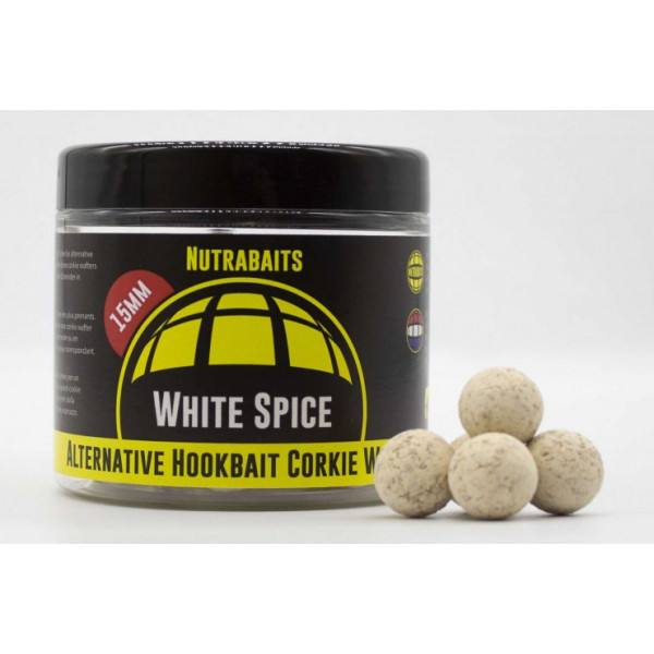 Balansujące kulki proteinowe Nutrabaits White Spice Wafters-Nutra Baits