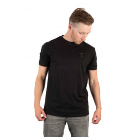 Fox melns T-krekls