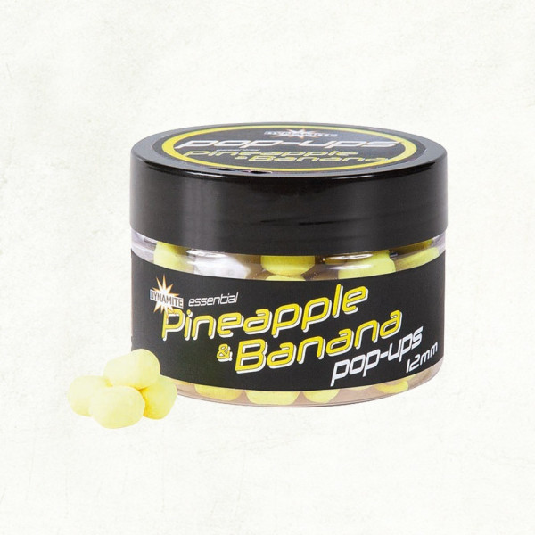 Plaukiantys Boiliai Dynamite Pineapple & Banana Fluro Pop-ups-Dynamite
