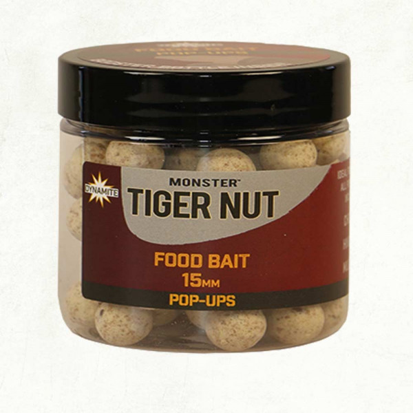 Peldošie katli Dynamite Monster Tigernut Foodbait Pop Ups-Dynamite
