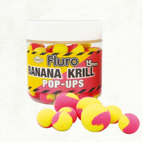 Plaukiantys Boiliai Dynamite Two Tone Fluro's Banana & Krill